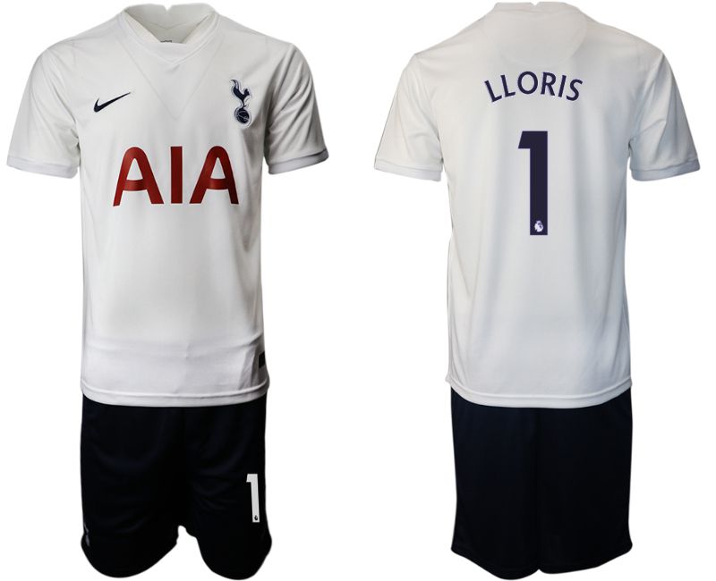 Men 2021-2022 Club Tottenham home white #1 Nike Soccer Jersey